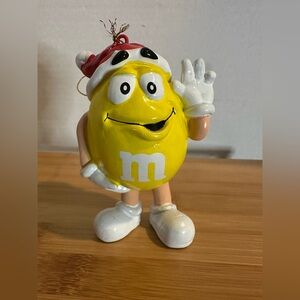 Kurt Adler M&M Yellow Christmas Ornament! Officially Licensed Collectible!